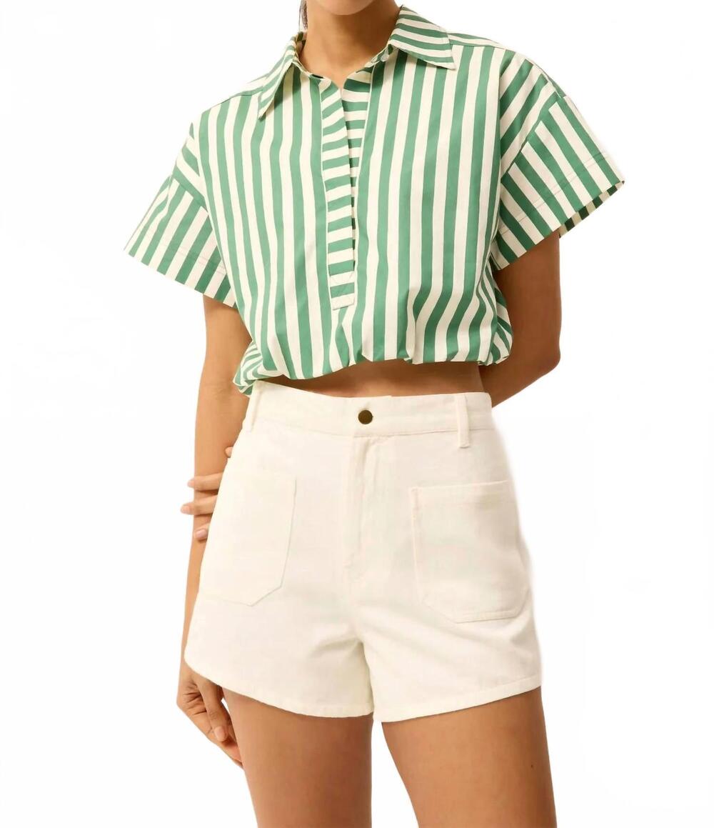 NEW MARIE OLIVER sierra top in verdure